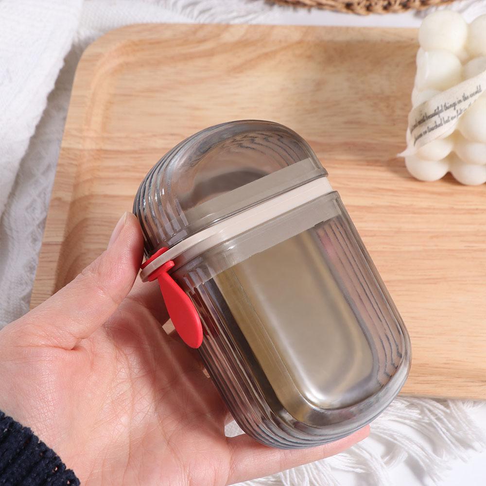 Sealed Soap Dish Transparent Soap Case Creative Travel Soap Box  Home