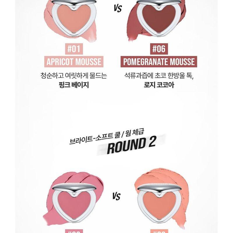 lilybyred - Luv Beam Cheek Mousse - 6 Colors