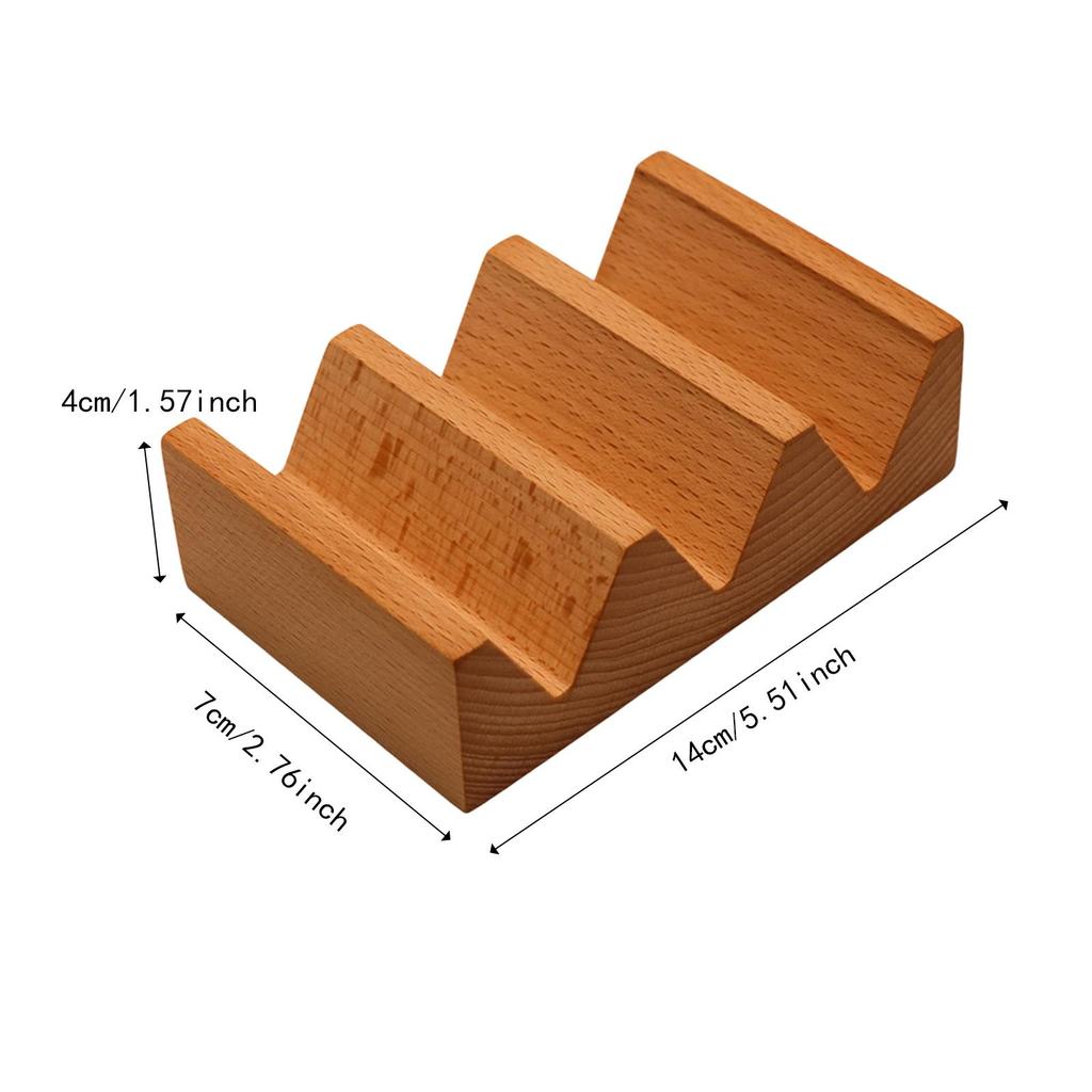 Wood Sushi Tacos Holder, Display Stand Rustic, Multifunctional Novelty, Serving Tray, Sushi Hand Roll Holder for Themed Party