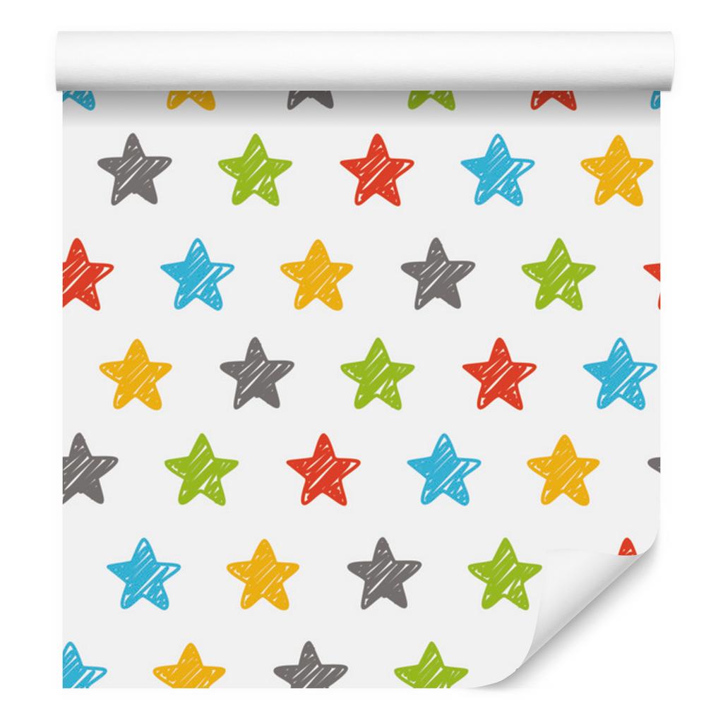 Colorful Stars Wallpaper for Living Room and Bedroom 50x1000
