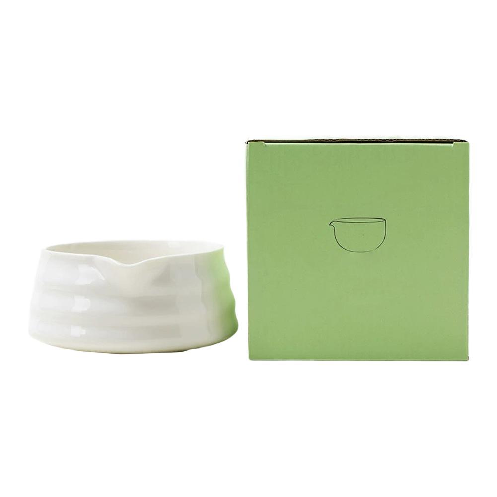 Подлинная японская глиняная чаша для матча с носиком для наливания, ручной работы, чтобы обеспечить опыт матча для чая