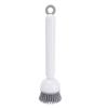 Dish Brush with Detergent Dispenser Adjustable Angle Rotating Scrub Brush for Pots Pans Kitchen Cleaning Brush for Sink