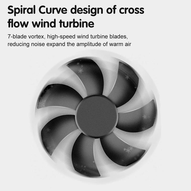 Home desktop small electric heater, office desktop mini heater, portable home heating, foot warmers, European and US