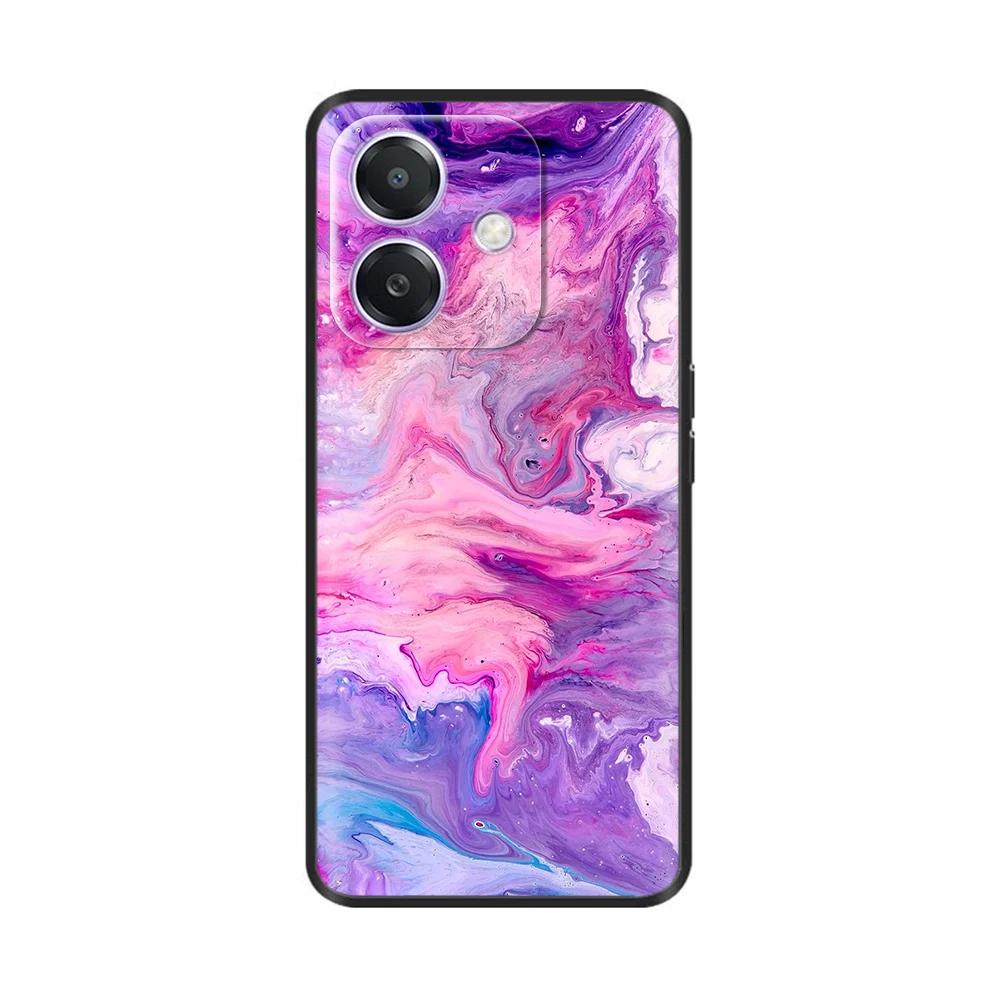 For Oppo A3X Case For Oppo A3 Cute Cover Silicon Soft Matte Phone Case For Oppo A3x CPH2681 OppoA3 Back Cover Coque Fundas Capa