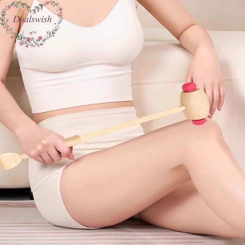Holzmassagehammer Jucken Kratzen Multifunktional Rückenmassage Fitness Rehabilitation Entspannung Massagehammer