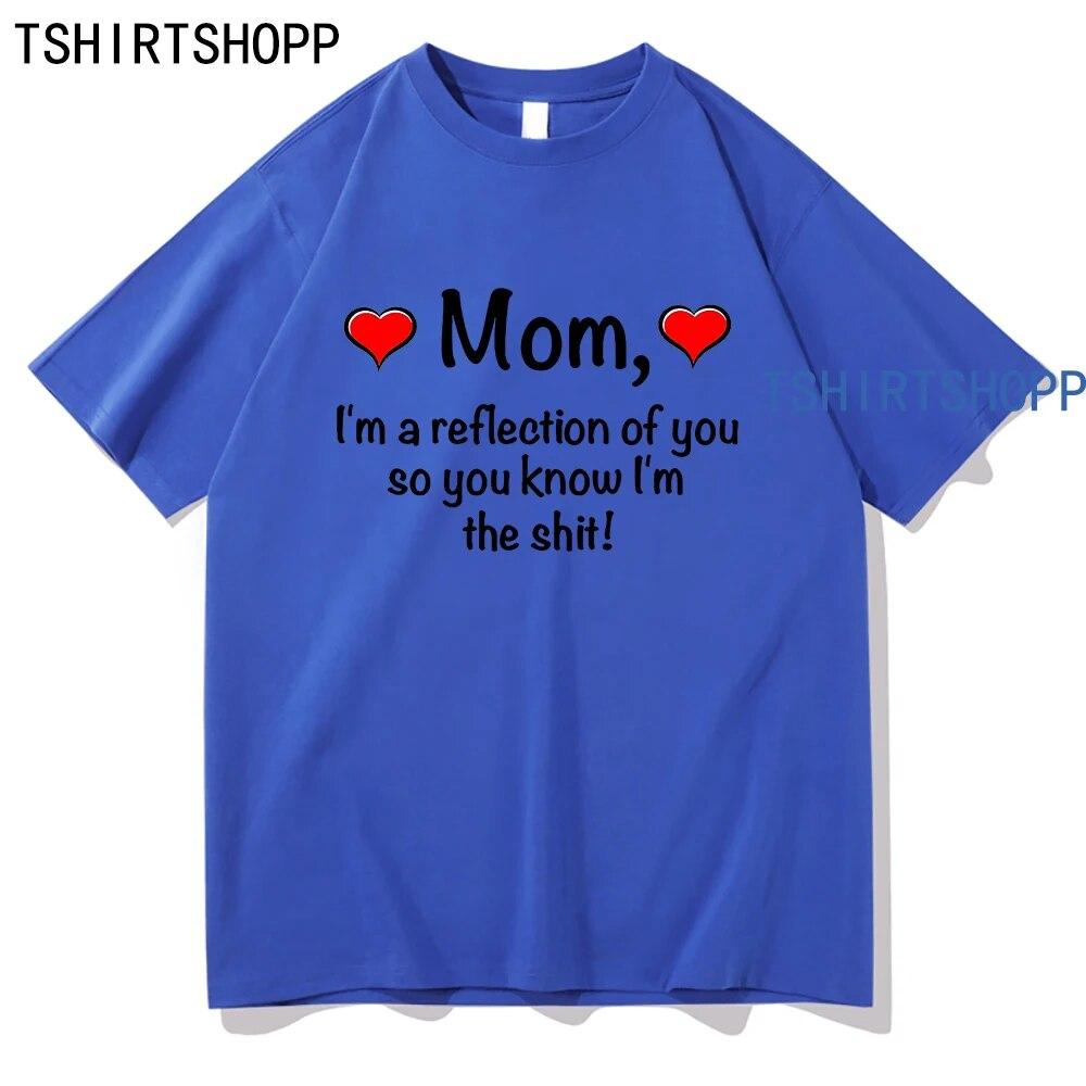 Mother's Day Tshirt Kawaii Clothing High Quality Cotton Tops Women TShirts Summer Short Sleeve T Shirt  Vintage Harajuku Clothes Unisex