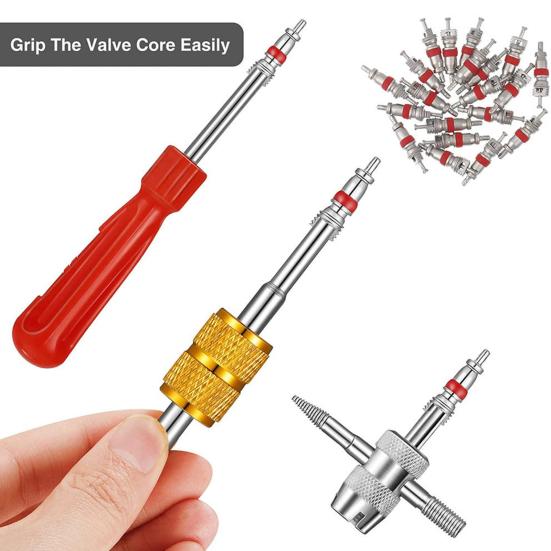 

33 шт./компл. установщик штока клапана, превосходная прочность, быстрая установка, надежный ремонт клапана автомобильных шин