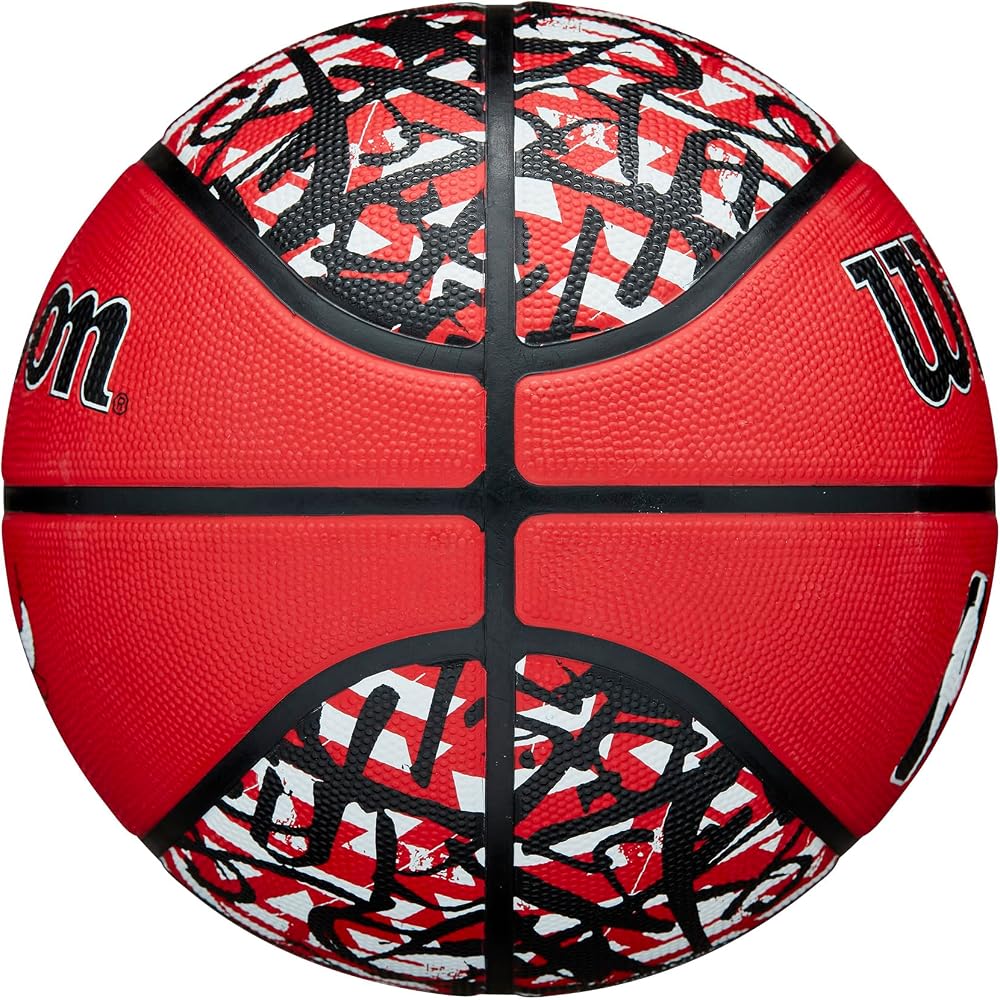 Wilson NBA Team Graffiti Chicago Bulls Basketball Outdoor Size 7 Diameter 24.5cm