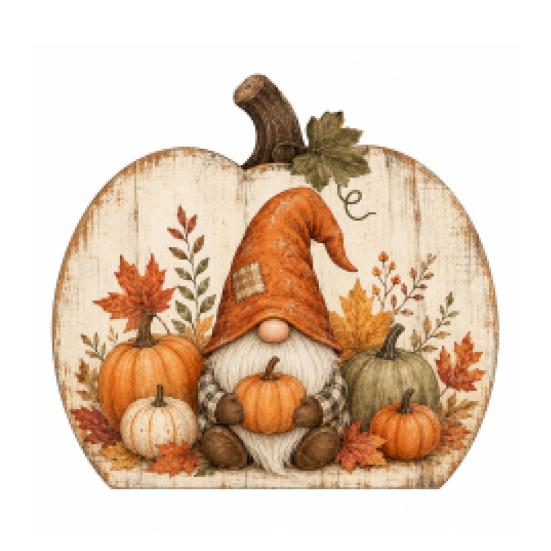 Desktop Decorative Wood Signs Thanksgiving Fall Pumpkin Table Decoration, Rustic Block Wooden Sign, Autumn Vintage Decor Farmhouse Tabletop