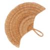 Decorazione da parete in rattan con ventaglio, stile nord europeo, decorazione da parete in rattan intrecciato e appeso per soggiorno