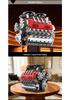 Kuangjie V8 Twin-Turbo Engine Model: High-Difficulty Mechanical Assembly Toy for Boys