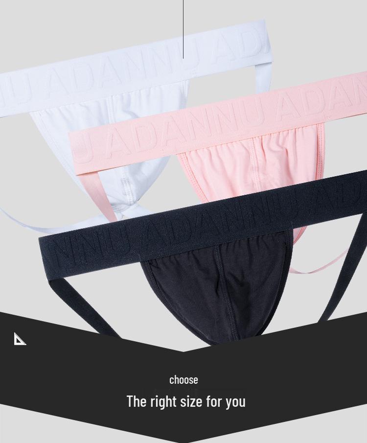 Men's Backless Butt-Lifting Stretchy Modal Low-Rise Thong Lingerie