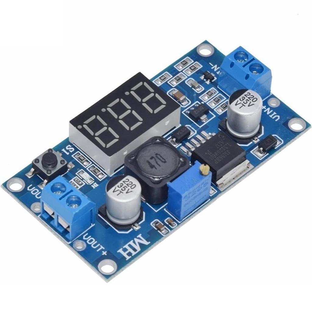 DC-DC Step down Power Module 3A Adjustable Voltage Stabilization 24V to 12V 5V 3V with Digital Display