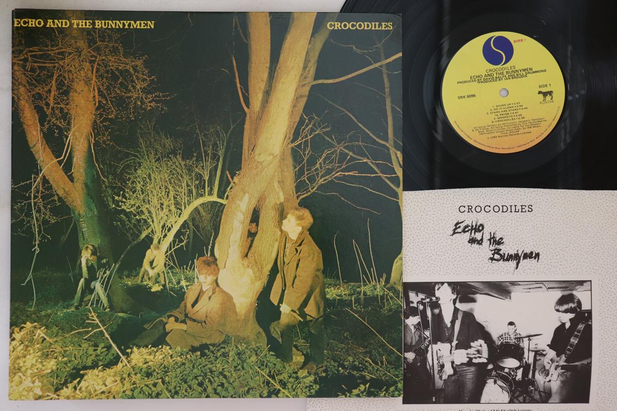 

LP Record ECHO & THE BUNNYMEN - Crocodiles SRK6096 SIRE 1980 US Rock Used