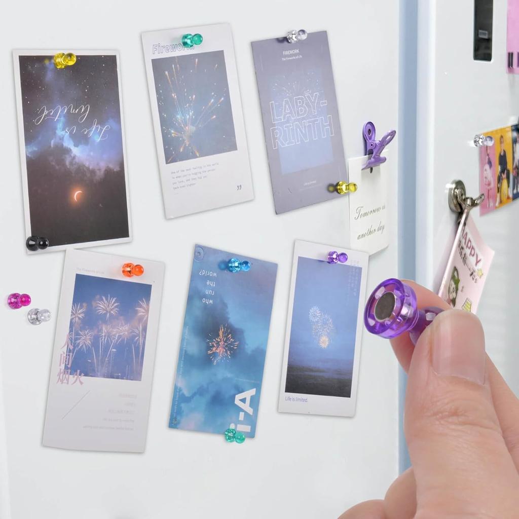 Magneți de frigider din neodim puternici, magnet mic, pioneze, tablă albă, autocolant pentru frigider, birou, con magnetic, pioneze