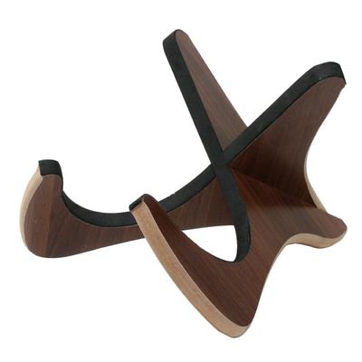 MAHALO Wooden Ukulele Stand BRO X-shaped US-02