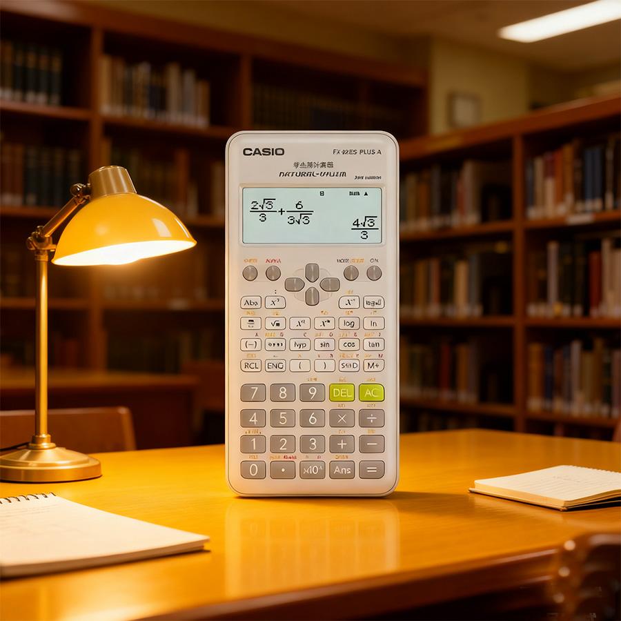 Casio Wissenschaftlicher Taschenrechner - Geeignet für Arbeit und Schule FX-82ES-W