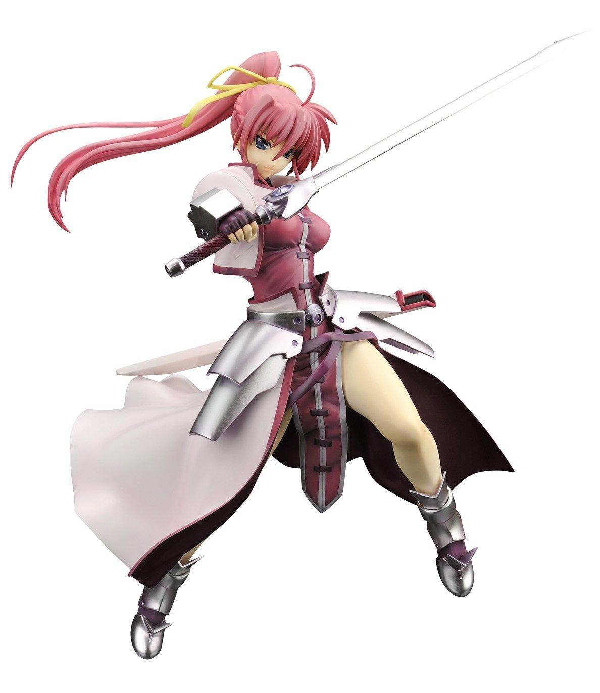 

Magical Girl Lyrical Nanoha Strikers Signum scale PVC painted finished (1/7 product) розовый