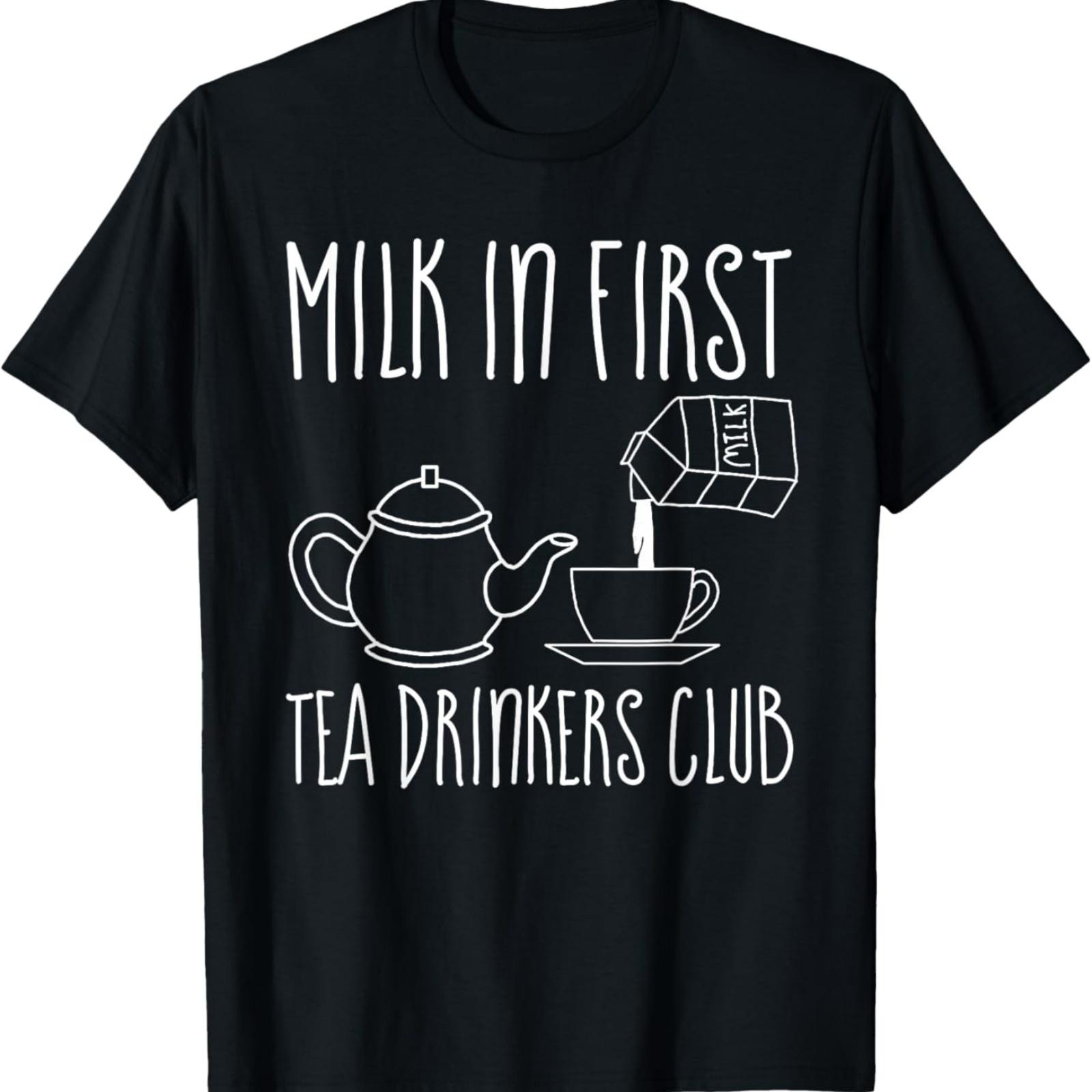 Milk In First Tea Drinkers Club T-Shirt XXXXXL разноцветный