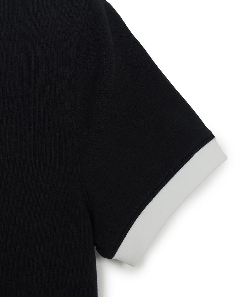 Emelbi Women'S Basic Ringer Dress Phi (Black)