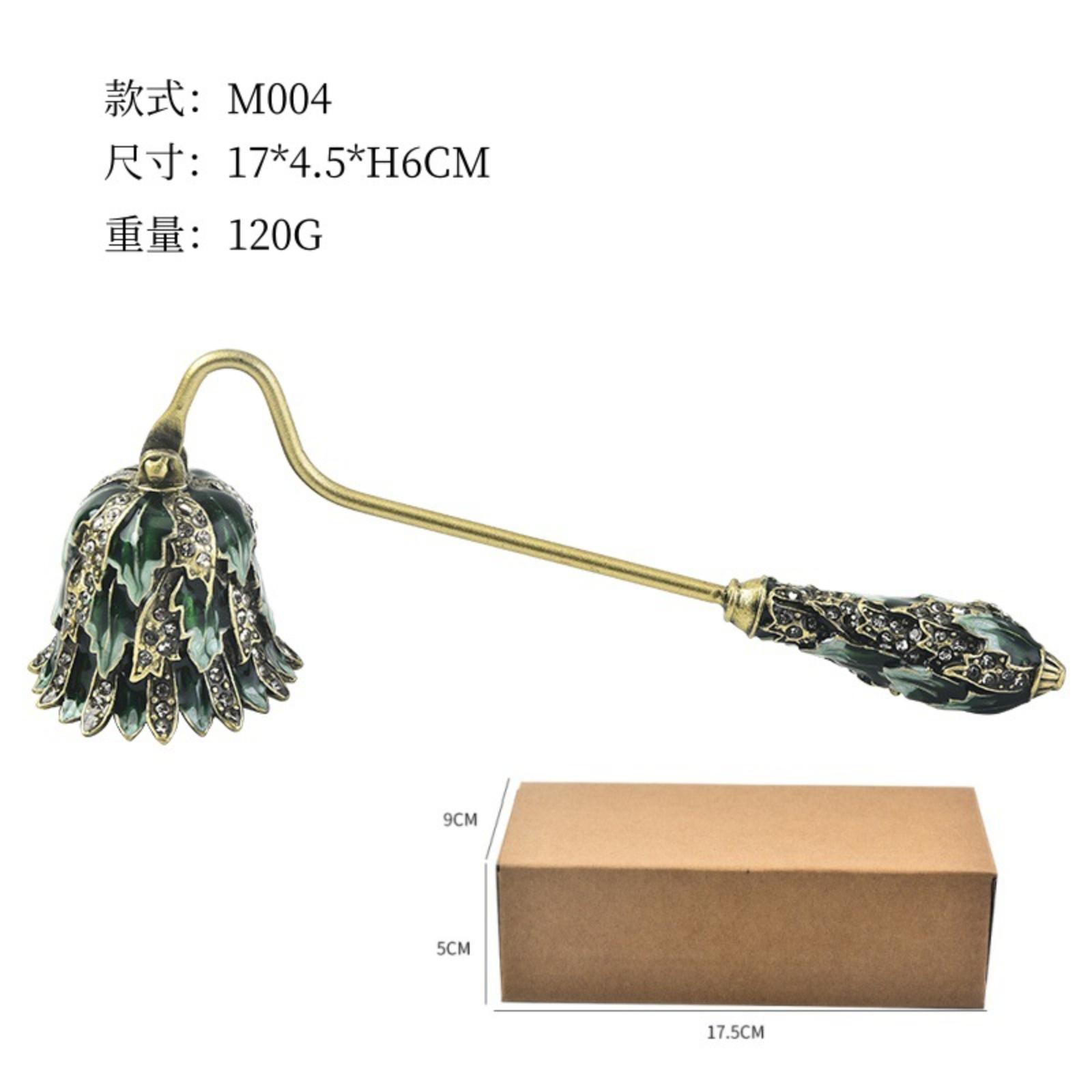 

Європейський Вінтажний Гасильник для Свічок Ароматичний Гасильник Свічок Ручний Інструмент-Дзвіночок для Гасіння Свічок