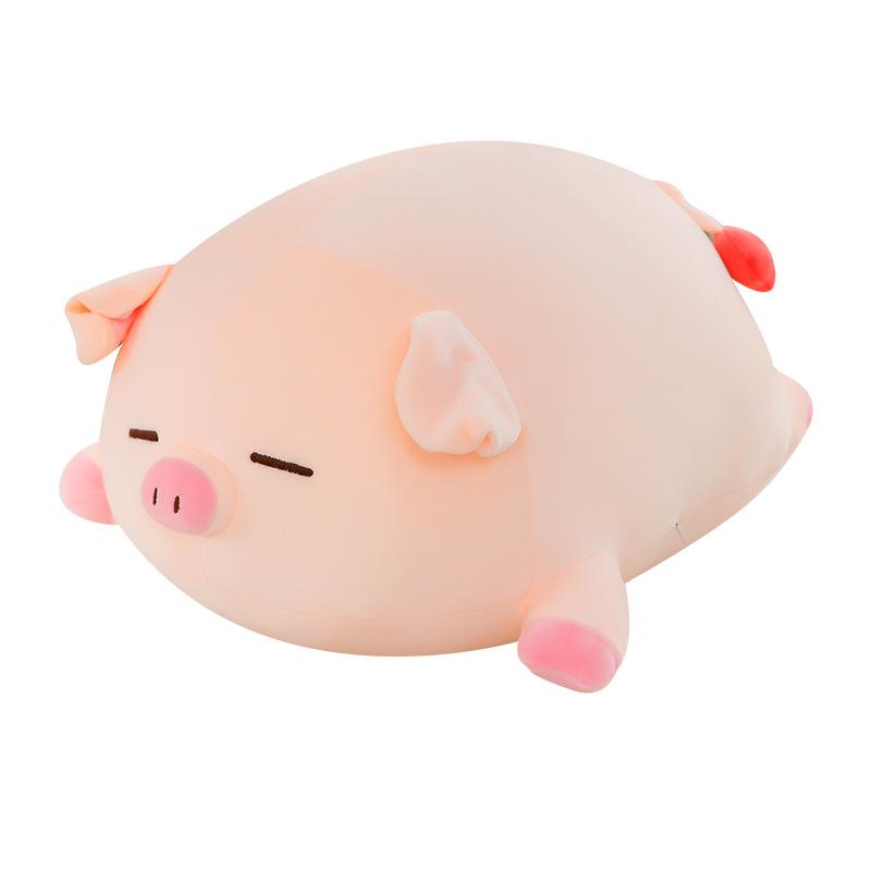 The same Internet celebrity love pig plush toy lying pig doll large throw pillow balloon pig doll gift