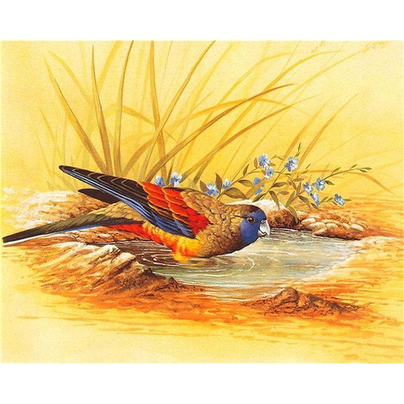 

5d Полная Алмазная картина Птицы Мозаика Алмазная вышивка Творческий подарок Настенные картины Full Round 20x30CM