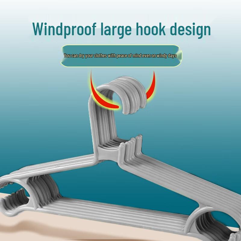 Camellia Large Seamless Clothes Hangers