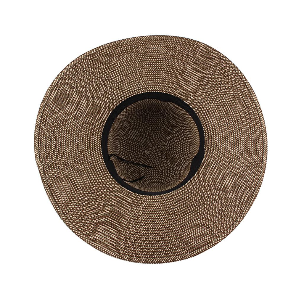 Big edge straw hat sun hat women's summer sun protection hat travel vacation beach hat new dome sun hat
