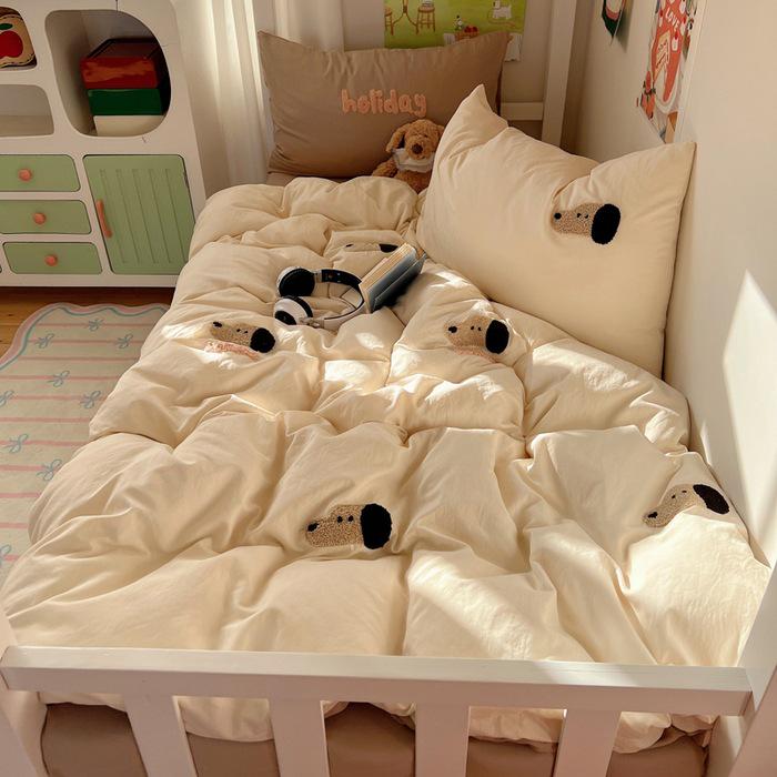 2026 New Student Single Bed Three-Piece Set: Cute and Cool Towel Collection