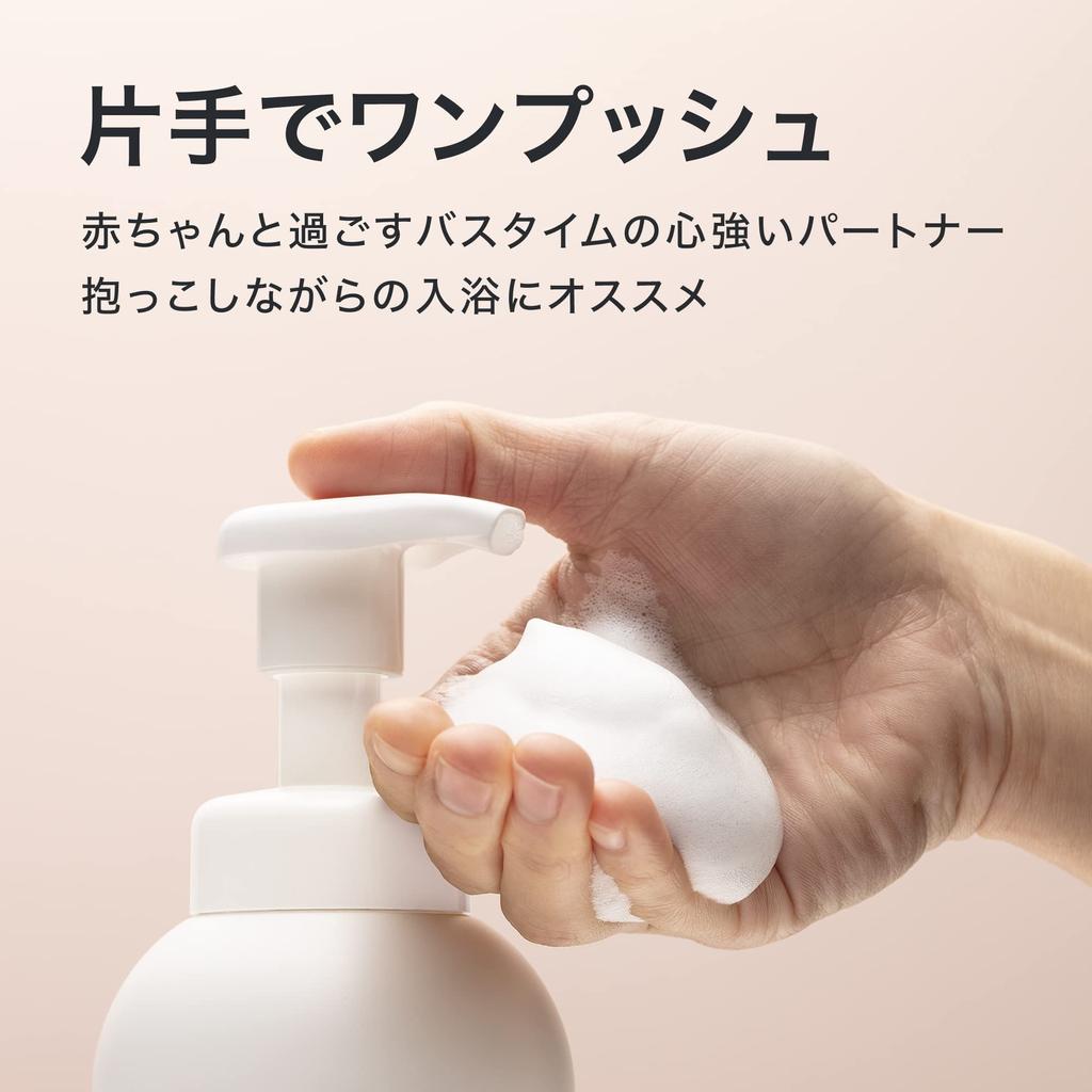 Mydło Mama Baby Baby Soap typu dla całości niełatwe do plam od 400 ml (korpus z pianki) [Bez dodatków, bez substancji zapachowych, organiczne, oczy, noworodki]