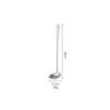 Stainless Steel Long Handle Teaspoon For Cocktails, Ice Coffee, And Tea - Mixing Spoon With Easy Grip Handle