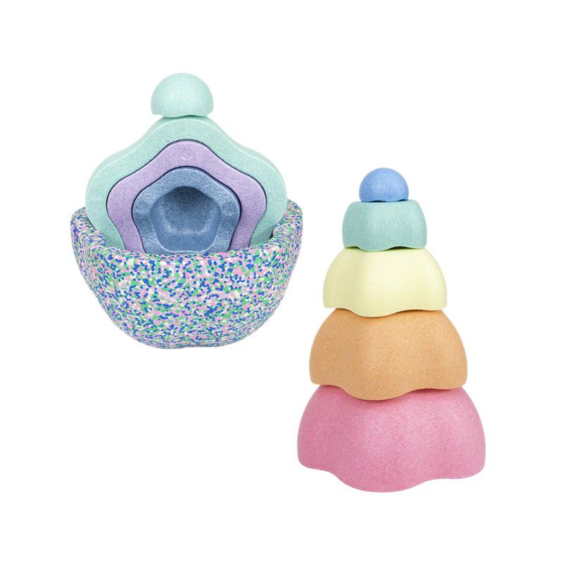 Rainbow River Stones Balance and Sensory Training Toys for Children