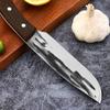 Ručně vyráběné kované kuchyňské nože na maso Nůž na vykosťování ryb Sekáček Řeznické zakřivené nože