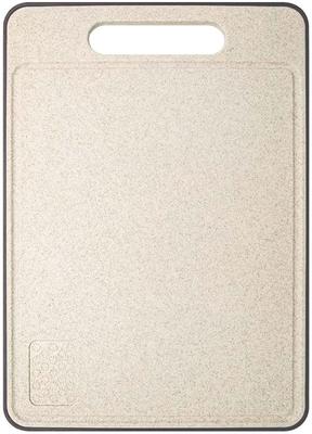 By a Culinary Cutting Dishwasher Camp Cutting Board [Supervised Expert] Board, Antibacterial, Safe, Anti-slip [Latuna] (beige, 33.5x23.5cm)
