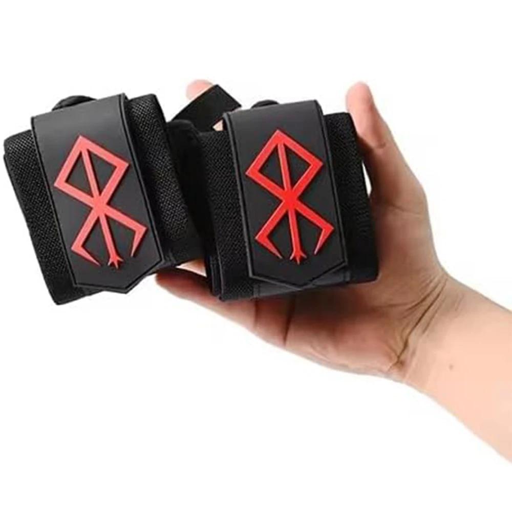 Weight Lifting Wrist Wraps Berserk Style Gym Strength Training Wrist Guard Straps For Men & Women Weightlifting Wrist Bracers