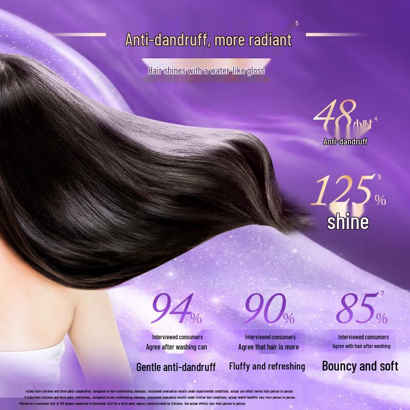 LUX Revitalizing Brightening Soft Shampoo with Hyaluronic Acid