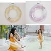 Adult Inflatable Glitter Swim Ring Children's Water Lifesaving Ring Armpit Float Ring