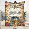 Love's Enduring Journey Flannel Blanket-Soft and Suitable for Sofas,Beds,Offices,Travel,All Seasons,Great Gift for Holidays and Birthdays.