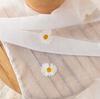 EMBROIDERED DAISIES Curtain made of ETAMINE FOR LIVING ROOM, bedroom, kitchen, 200x140 tapes