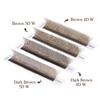 NAGARAKU Castanho Castanho Escuro 3D/4D/5D Forma W Ventiladores Pré-feitos Ondulados à Mão Extensões de Pestanas Pestanas Completas Naturais Suaves Leves Fosco Densos