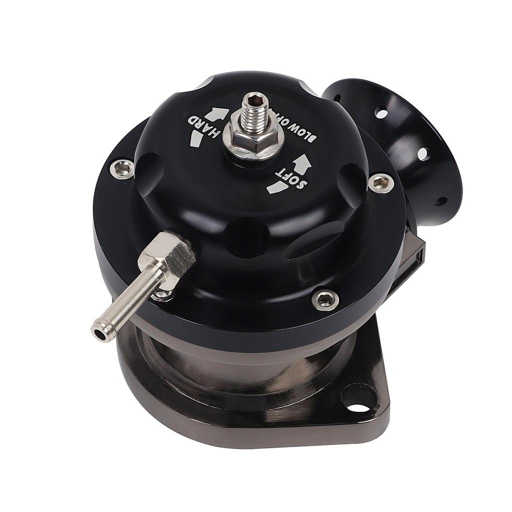 Universal Billet Aluminum Type-Rs Turbo Blow Off Valve Bov+2.5" Flange Tube Pipe Black/Blue