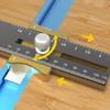 Table Saw Dial Indicator for Precise Blade Parallelism Correction and Machine Calibration with Adjustable Measuring Length