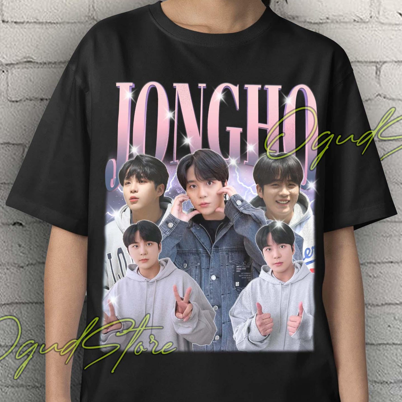 Choi Jongho Ateez Unisex T-Shirt: Kpop Idol Merch S