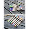 Bamboo Toothbrush Adult Bamboo Charcoal Soft Bristle With Round Handle For Oral Care