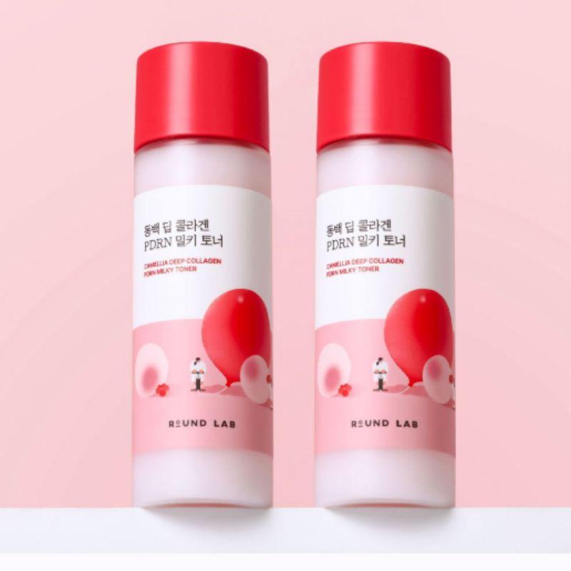 ROUND LAB Camellia Deep Collagen PDRN Milky Toner 150ml