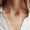 eManco Fine Chain Necklace Stainless Steel Gold Color Pendants Short Long Statement Women  Colar Gift Stainless Steel Jewelry