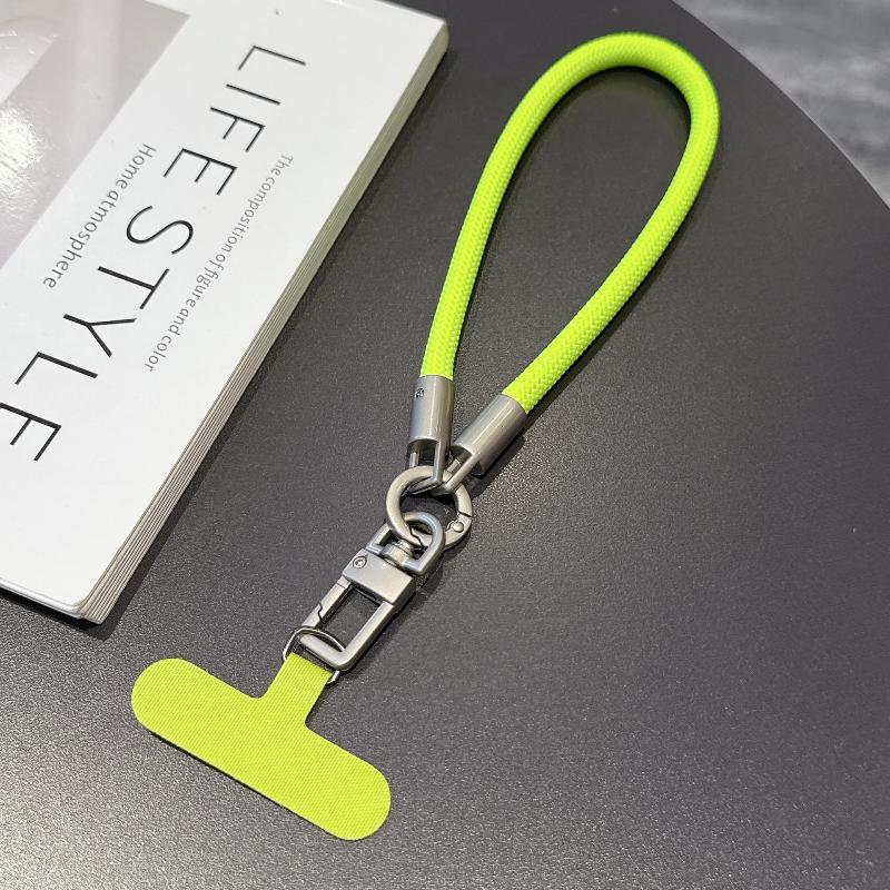 Portable Mobile Phone Hand Wrist Straps Nylon Colorful Anti-Fall Lanyard With Gasket Detachable Cellphone Hanging Cord