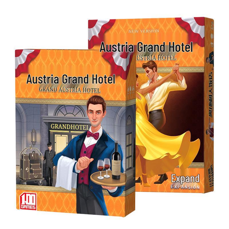 Grand Austria Hotel Board Game with