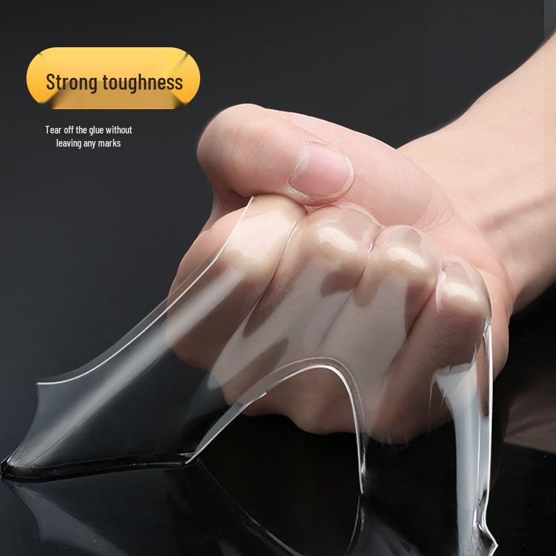 Transparent Nano Acrylic Double-Sided Tape - Waterproof, Traceless, Heat-Resistant, Washable, Reusable TikTok Magic Glue